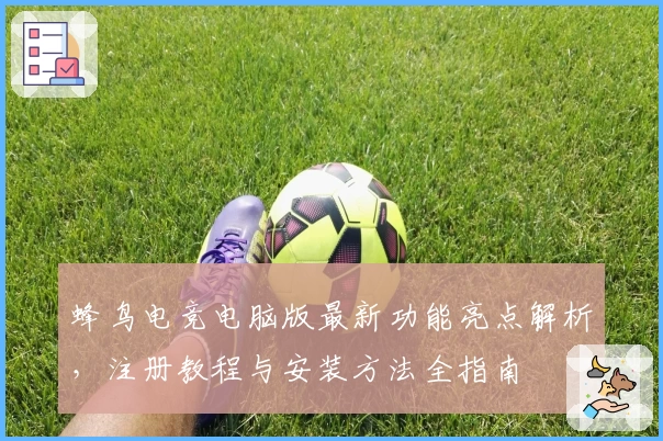 蜂鸟电竞电脑版最新功能亮点解析，注册教程与安装方法全指南